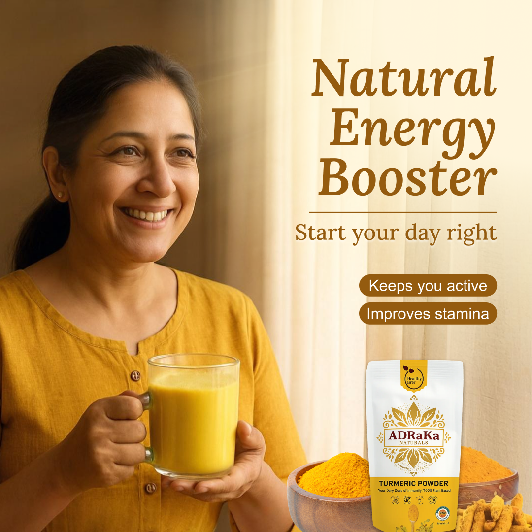 Lakadong Turmeric Powder – Up to 12% Curcumin (Immunity, Joint Health, Anti-Inflammation, Gut Health, Skin Care & Digestive Support)