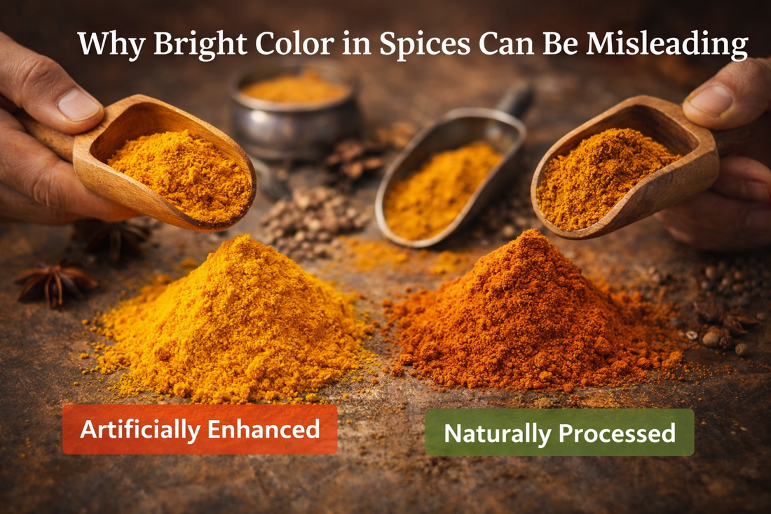 Why Bright Color in Spices Can Be Misleading