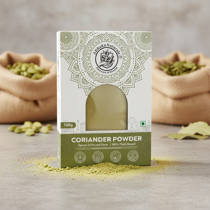 ADRaKa Naturals Coriander Powder – Clean, Aromatic Base For Everyday Cooking