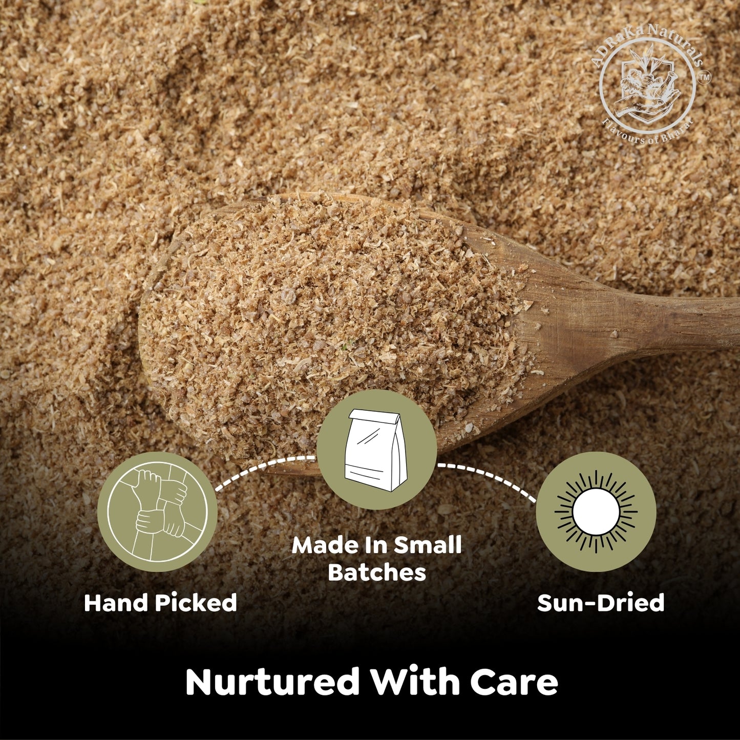 ADRaKa Naturals Coriander Powder – Clean, Aromatic Base For Everyday Cooking