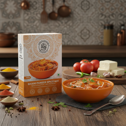 ADRaKa Naturals Shahi Paneer Spice Mix – Rich, Festive Gravy Without Excess Heat