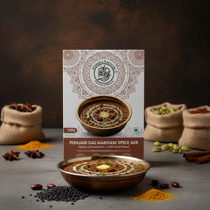 ADRaKa Naturals Punjabi Dal Makhni Spice Mix – Slow‑Cooked, Creamy Dal Made Easy