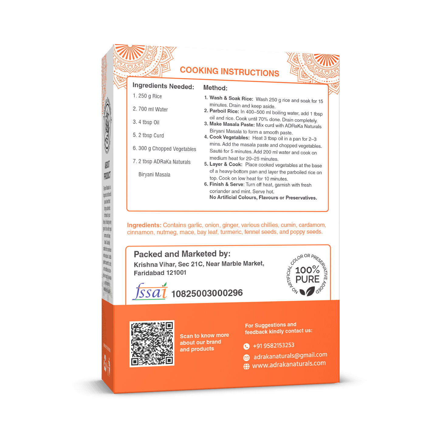 Zaika-E-Biryani Spice Mix