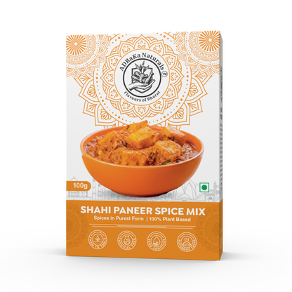 ADRaKa Naturals Shahi Paneer Spice Mix – Rich, Festive Gravy Without Excess Heat
