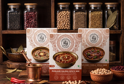 ADRaKa Naturals Punjabi Comfort Food Combo – Rajma, Chole & Dal Makhni In One Pack