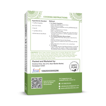 Zaika-E-Sabji Spice Mix