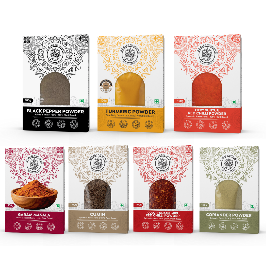 Everyday Indian Kitchen Combo 7 Spices in 1